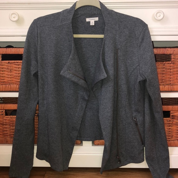 Moto Gray Jacket - Picture 4 of 11